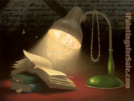 Vladimir Kush reading lamp
